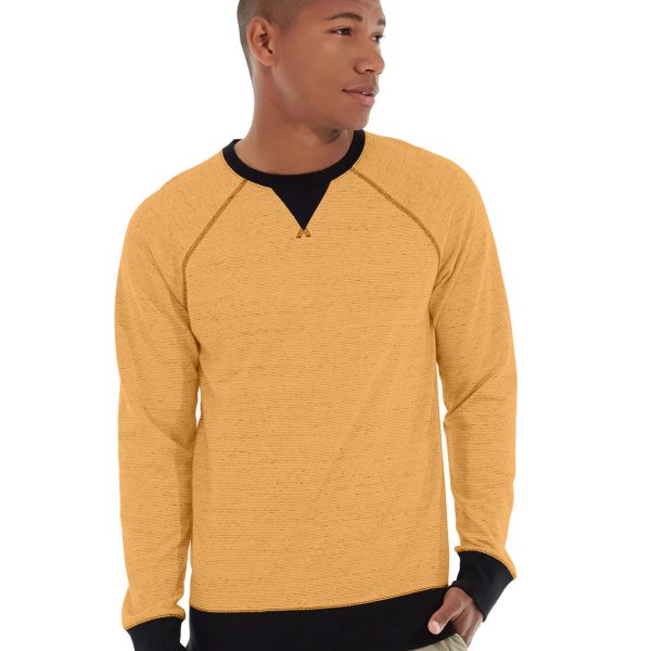 Grayson Crewneck Sweatshirt -M-Orange
