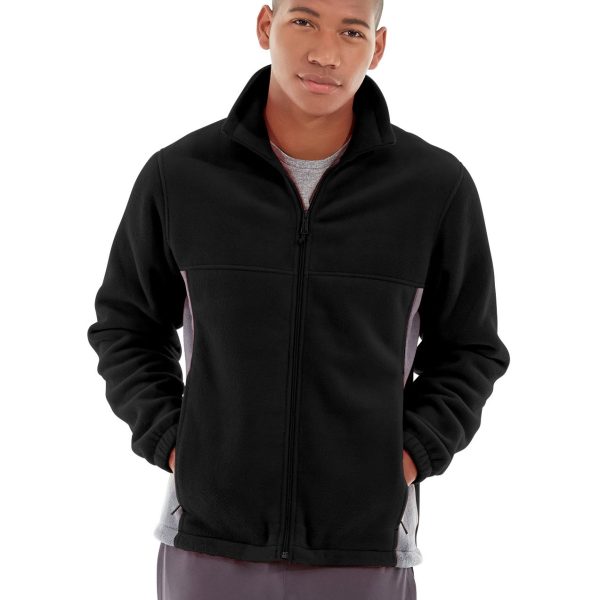 Orion Two-Tone Fitted Jacket-L-Black
