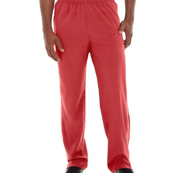 Geo Insulated Jogging Pant-34-Red