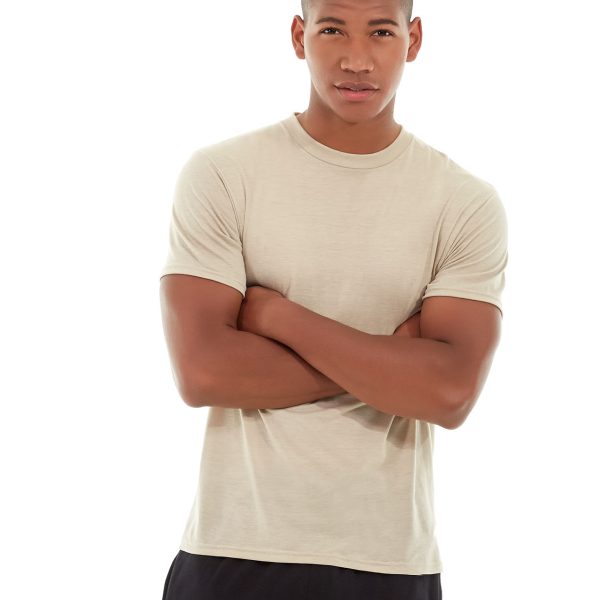 Aero Daily Fitness Tee-S-Brown
