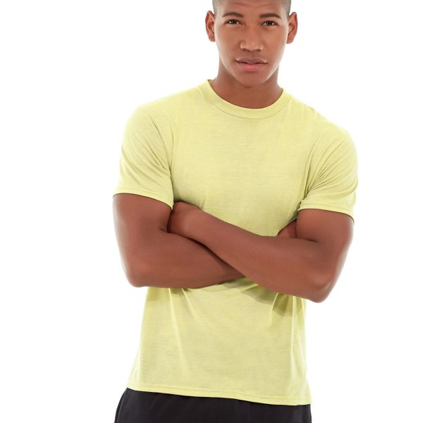 Aero Daily Fitness Tee-S-Yellow