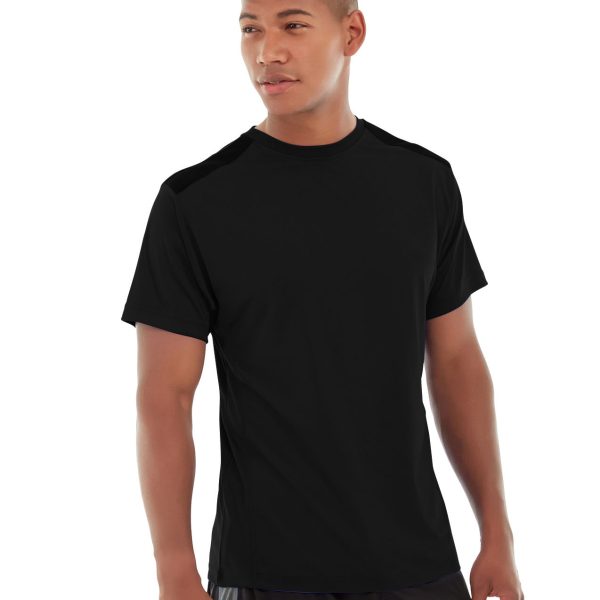 Ryker LumaTech™ Tee (Crew-neck)-L-Black