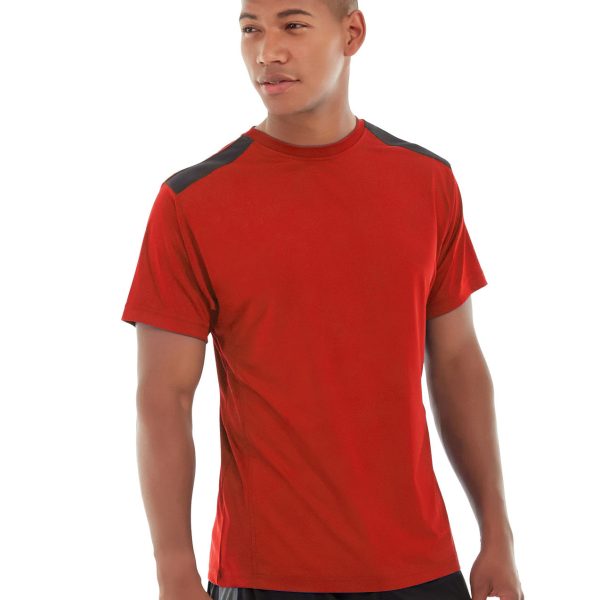 Ryker LumaTech™ Tee (Crew-neck)-L-Red