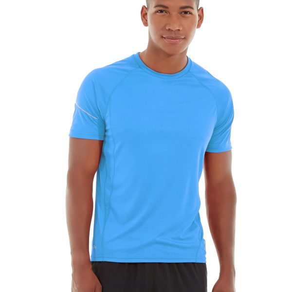 Atomic Endurance Running Tee (Crew-Neck)-L-Blue
