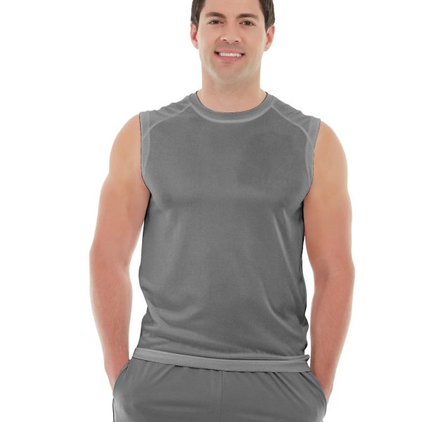 Tristan Endurance Tank-L-Gray