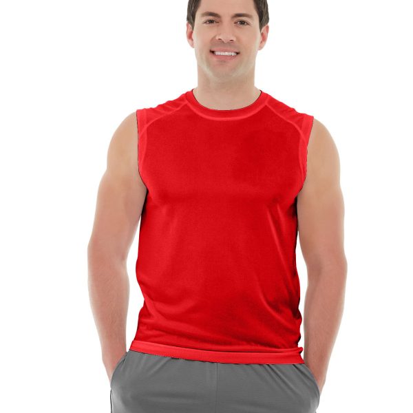 Tristan Endurance Tank-L-Red