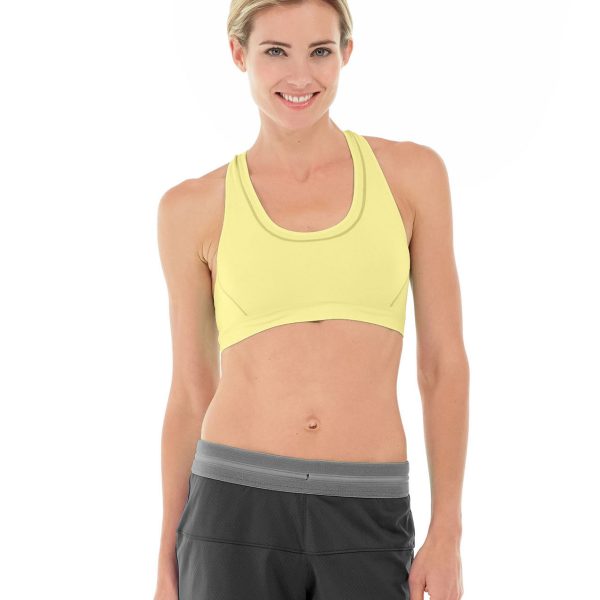 Celeste Sports Bra-L-Yellow