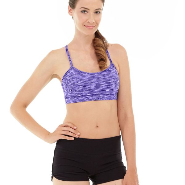 Lucia Cross-Fit Bra -L-Purple