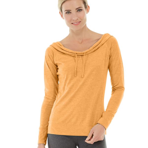 Mona Pullover Hoodlie-L-Orange