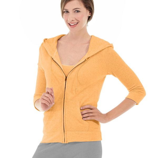 Selene Yoga Hoodie-L-Orange