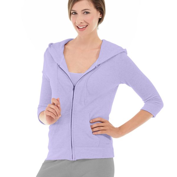 Selene Yoga Hoodie-L-Purple
