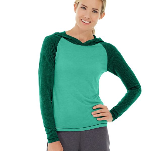 Ariel Roll Sleeve Sweatshirt-L-Green