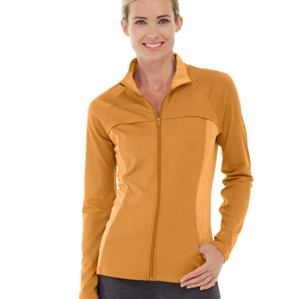 Inez Full Zip Jacket-L-Orange