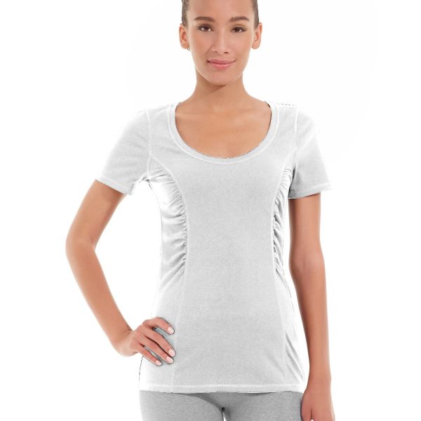 Juliana Short-Sleeve Tee-XS-White