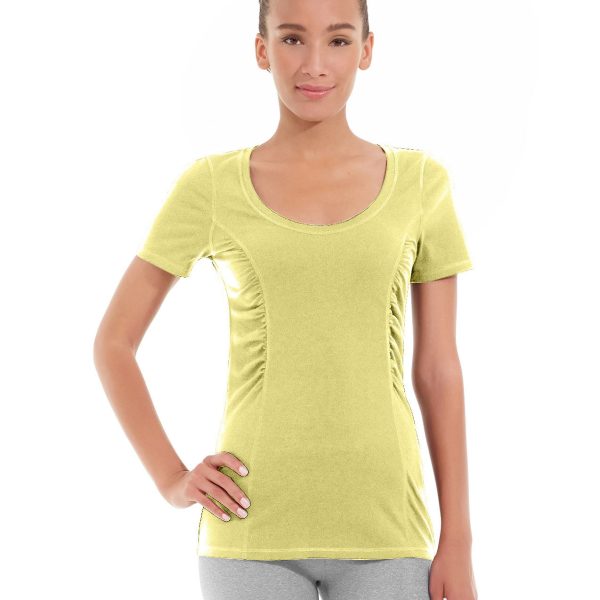Juliana Short-Sleeve Tee-XL-Yellow