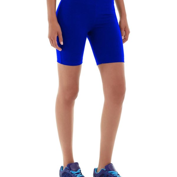 Echo Fit Compression Short-28-Blue