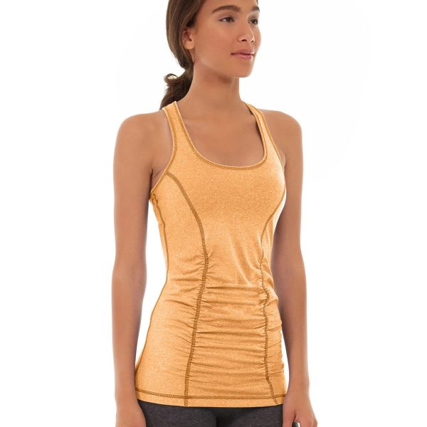 Leah Yoga Top-L-Orange